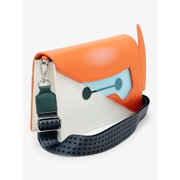 Loungefly Disney Big Hero 6 Baymax Suit Split Crossbody Bag - Picture 3 of 5